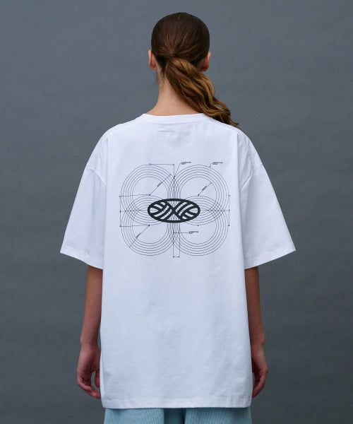 UNISEX SYMBOL SORONA BASIC T SHIRT - 4 COLORS WHITE
