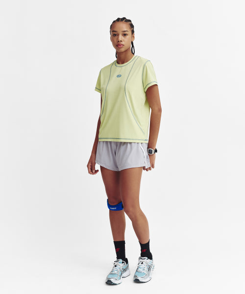 FLOW RUNNING CREW SOCKS - 5 COLORS BLACK