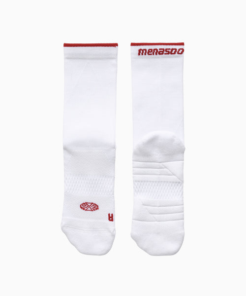 MNS RUN FIT PRO SOCKS - 4 COLORS WHITE