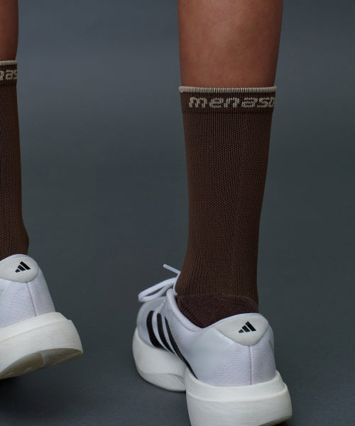 MNS RUN FIT PRO SOCKS - 4 COLORS BROWN