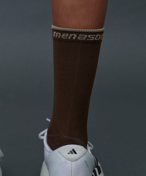 MNS RUN FIT PRO SOCKS - 4 COLORS BROWN