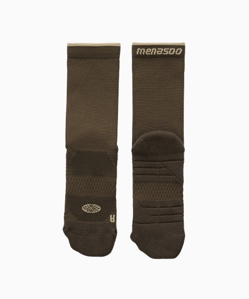 MNS RUN FIT PRO SOCKS - 4 COLORS BROWN