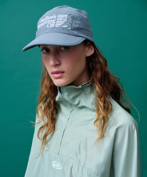 RUNNING SPORTS NO RUSH SHORT BRIM CAP - 5 COLORS MINT