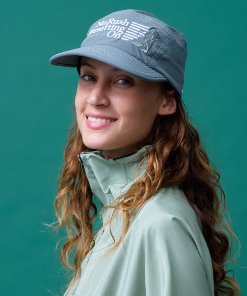 RUNNING SPORTS NO RUSH SHORT BRIM CAP - 5 COLORS MINT