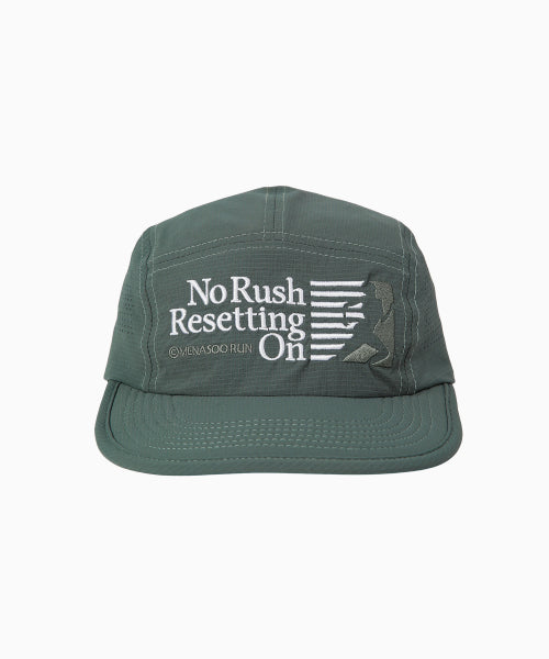 RUNNING SPORTS NO RUSH SHORT BRIM CAP - 5 COLORS MINT
