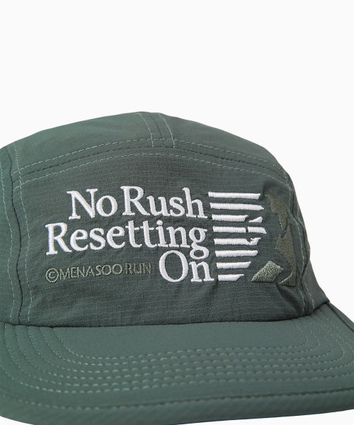 RUNNING SPORTS NO RUSH SHORT BRIM CAP - 5 COLORS MINT