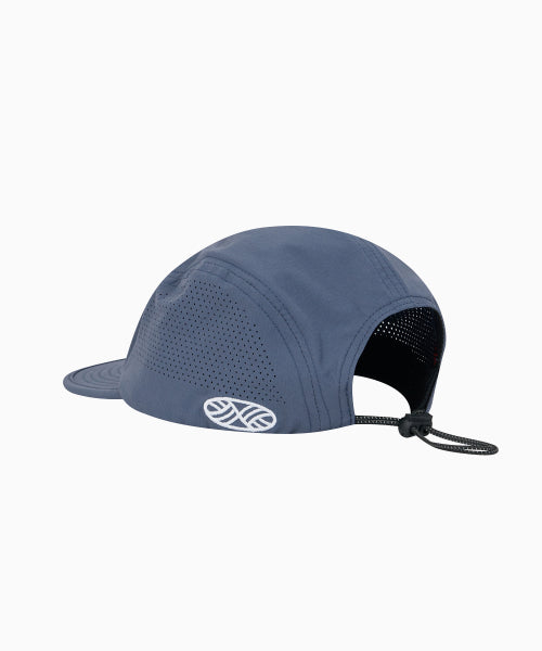 RUNNING SPORTS NO RUSH SHORT BRIM CAP - 5 COLORS BLUE