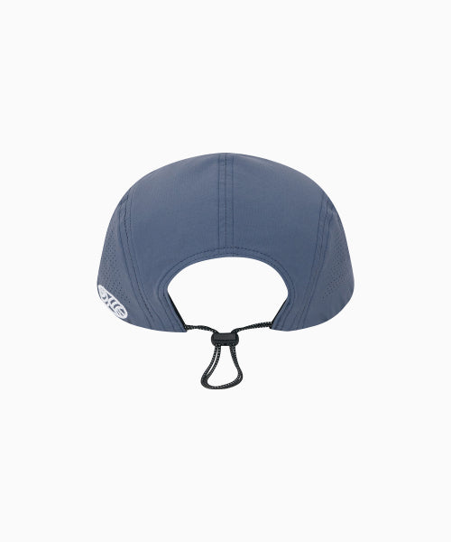 RUNNING SPORTS NO RUSH SHORT BRIM CAP - 5 COLORS BLUE
