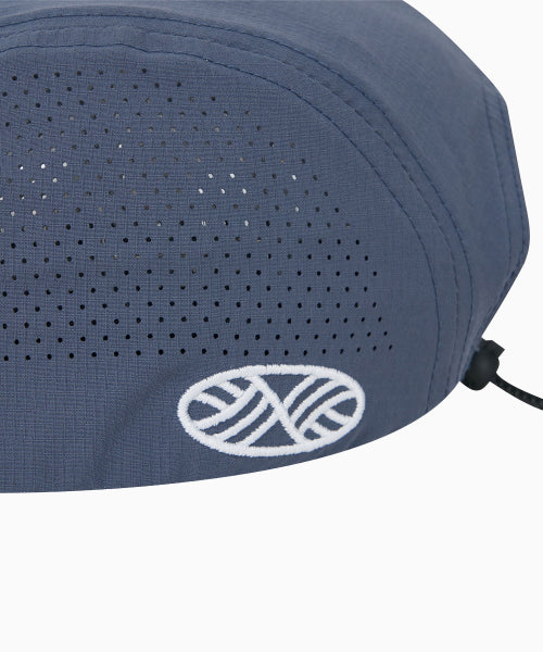 RUNNING SPORTS NO RUSH SHORT BRIM CAP - 5 COLORS BLUE