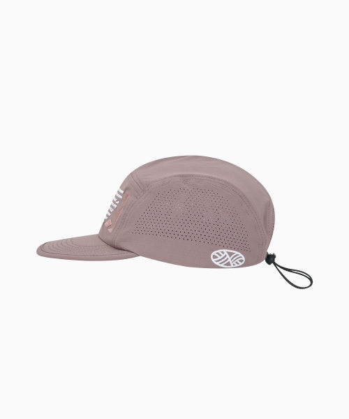 RUNNING SPORTS NO RUSH SHORT BRIM CAP - 5 COLORS PURPLE
