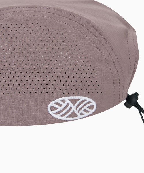 RUNNING SPORTS NO RUSH SHORT BRIM CAP - 5 COLORS PURPLE