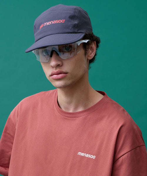 MNS RUNNING SPORTS SHORT BRIM CAP - 2 COLORS CHARCOAL