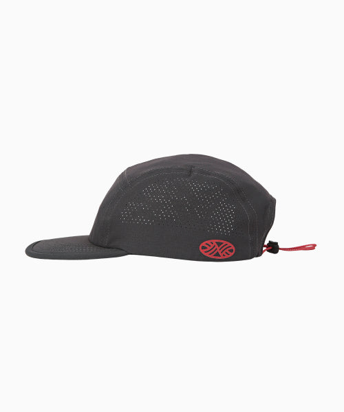 MNS RUNNING SPORTS SHORT BRIM CAP - 2 COLORS CHARCOAL