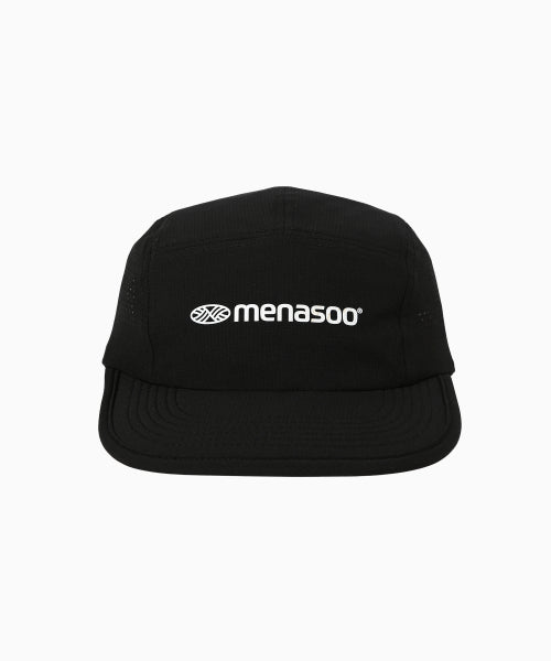 MNS RUNNING SPORTS SHORT BRIM CAP - 2 COLORS BLACK
