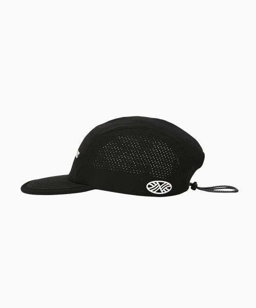 MNS RUNNING SPORTS SHORT BRIM CAP - 2 COLORS BLACK