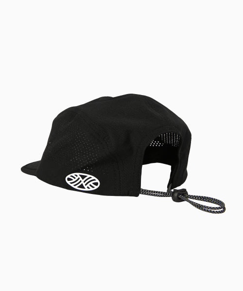 MNS RUNNING SPORTS SHORT BRIM CAP - 2 COLORS BLACK