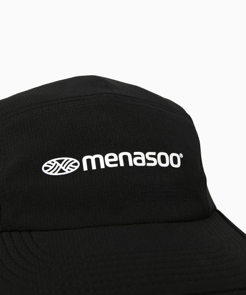 MNS RUNNING SPORTS SHORT BRIM CAP - 2 COLORS BLACK