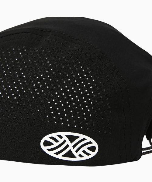 MNS RUNNING SPORTS SHORT BRIM CAP - 2 COLORS BLACK