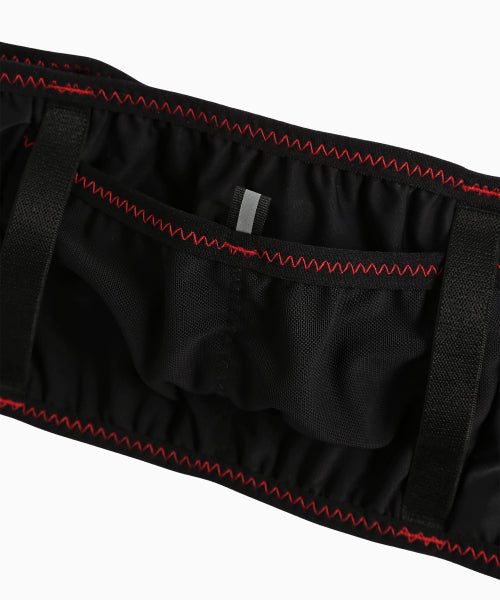 DISTANCE RUNNING BELT - 3 COLORS BLACK