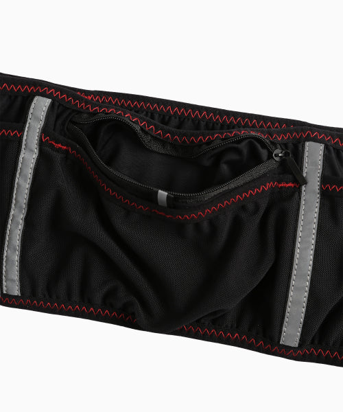 DISTANCE RUNNING BELT - 3 COLORS BLACK