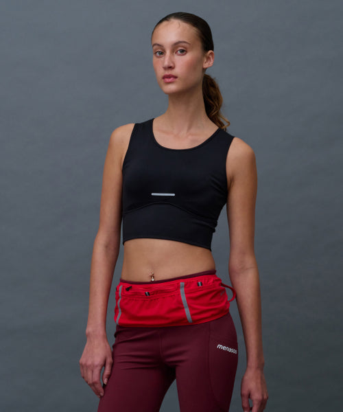 DISTANCE RUNNING BELT - 3 COLORS RED