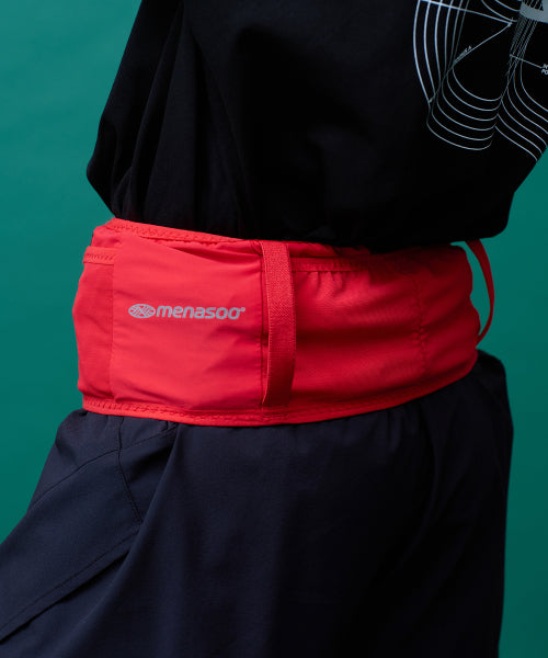 DISTANCE RUNNING BELT - 3 COLORS RED