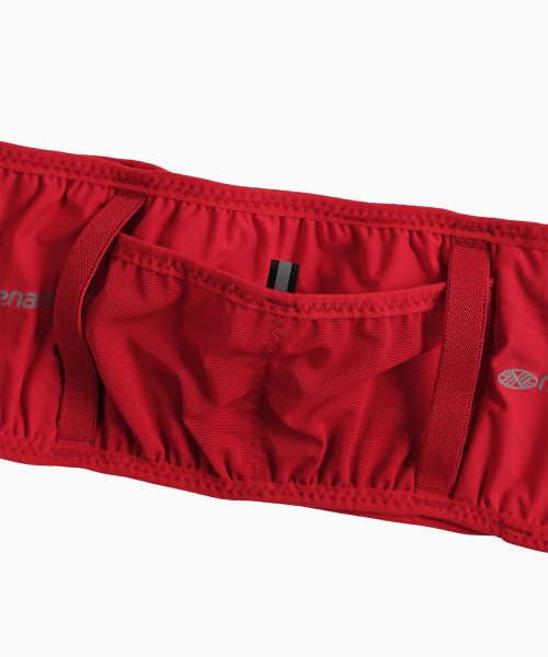DISTANCE RUNNING BELT - 3 COLORS RED