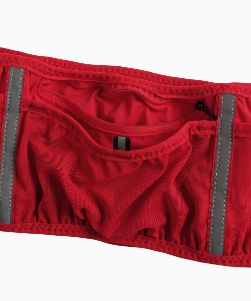 DISTANCE RUNNING BELT - 3 COLORS RED