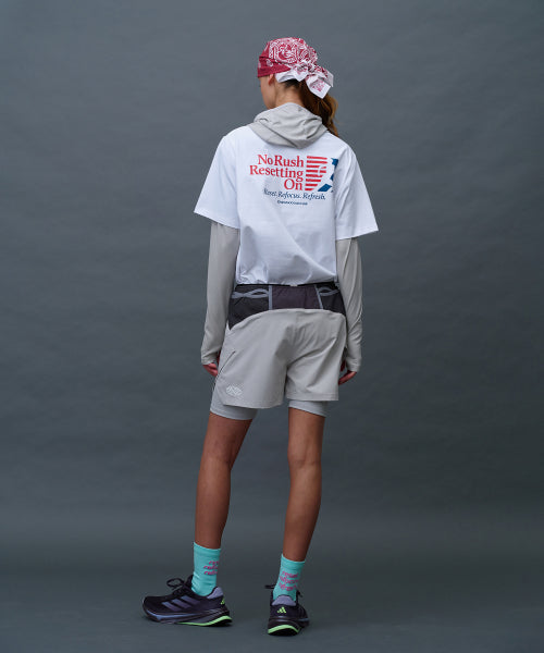 UNISEX MULTI SPORT TWO IN ONE RUNNING SHORTS - 3 COLORS GREY