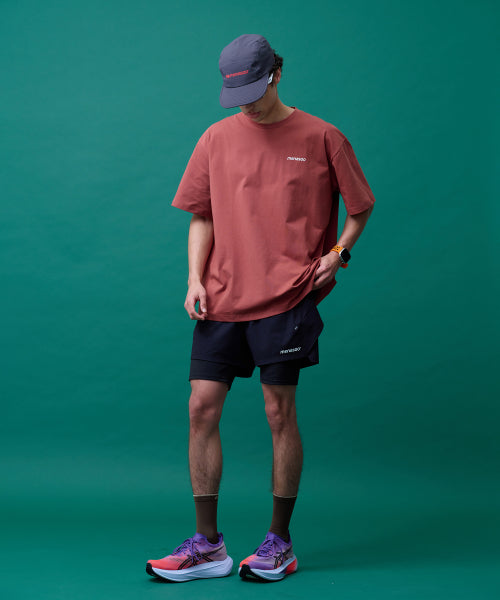 UNISEX MULTI SPORT TWO IN ONE RUNNING SHORTS - 3 COLORS BLACK