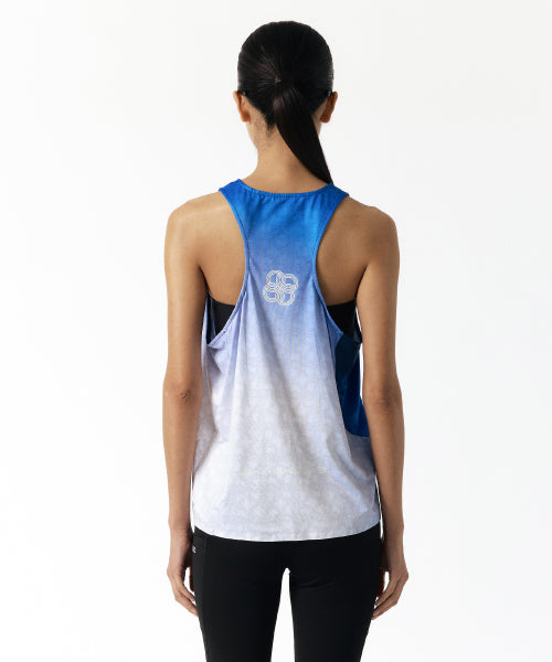 UNISEX ICON RUNNING SINGLET - 4 COLORS BLUE