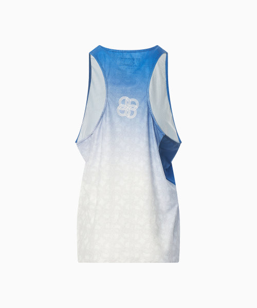 UNISEX ICON RUNNING SINGLET - 4 COLORS BLUE