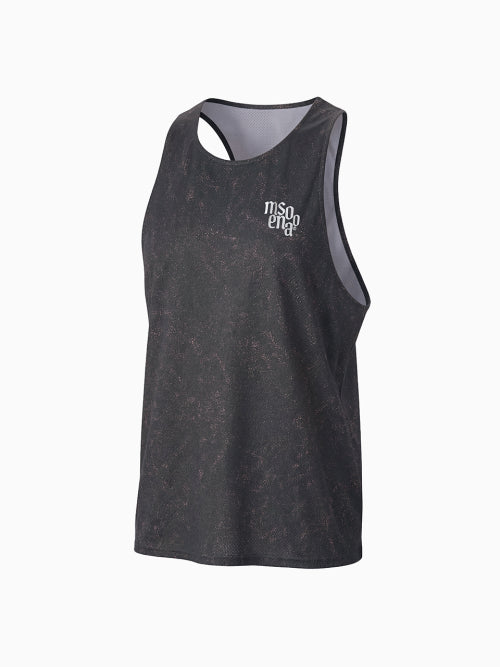 UNISEX PACE TRACE SINGLET - 6 COLORS BLACK