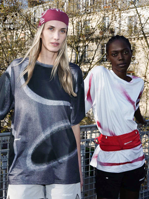 UNISEX FLOW GRAPHIC OVERSIZED T SHIRT - 3 COLORS WHITE