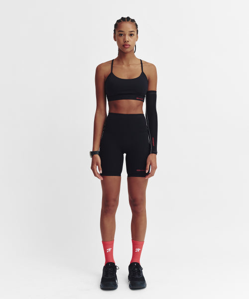 HIGH WAISTED BIKER LEGGINGS - 4 COLORS BLACK