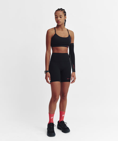 HIGH WAISTED BIKER LEGGINGS - 4 COLORS BLACK