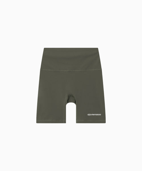 HIGH WAISTED BIKER LEGGINGS - 4 COLORS KHAKI