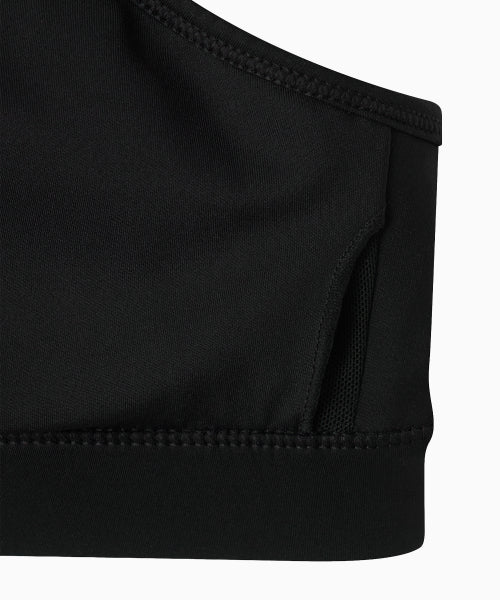 CROSS STRAP BRA TOP - 4 COLORS BLACK