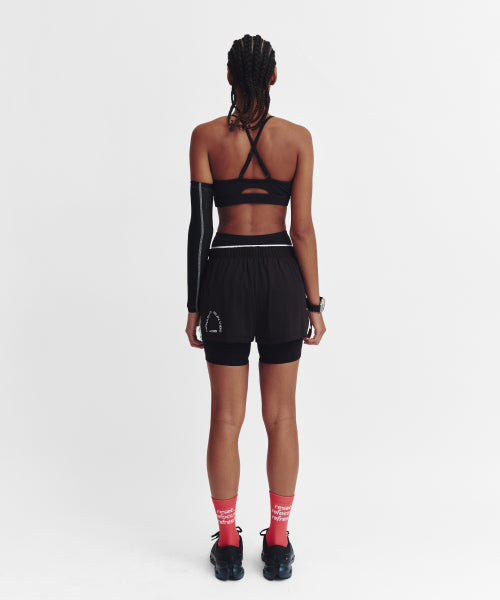 MESH RUNNER SOFT SHORTS - 5 COLORS BLACK