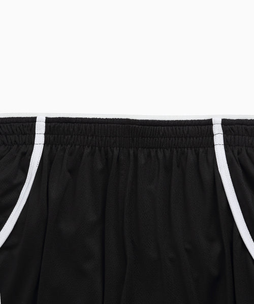 MESH RUNNER SOFT SHORTS - 5 COLORS BLACK