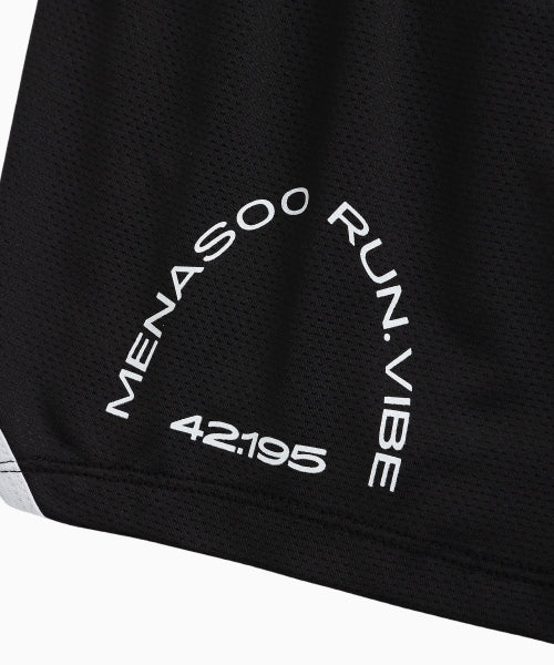 MESH RUNNER SOFT SHORTS - 5 COLORS BLACK