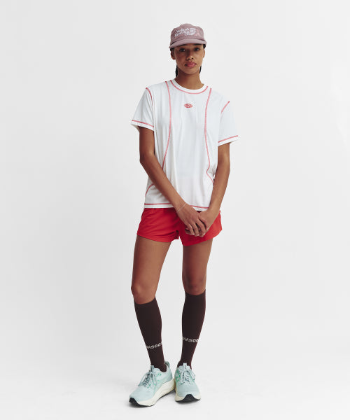 MESH RUNNER SOFT SHORTS - 5 COLORS RED