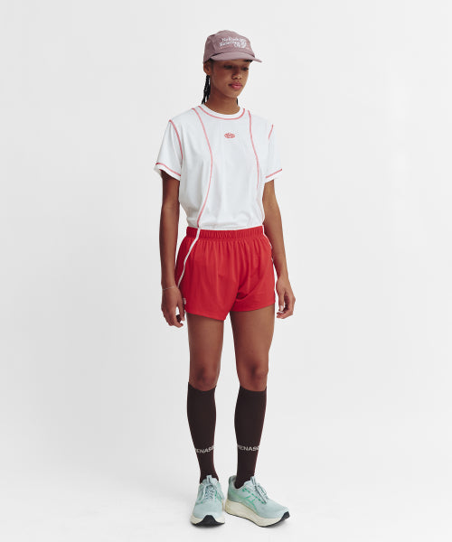 MESH RUNNER SOFT SHORTS - 5 COLORS RED
