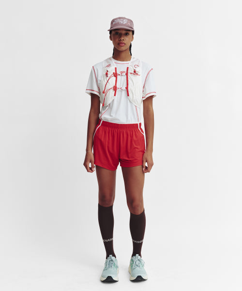 MESH RUNNER SOFT SHORTS - 5 COLORS RED