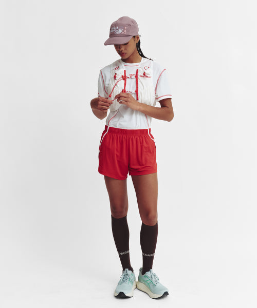 MESH RUNNER SOFT SHORTS - 5 COLORS RED