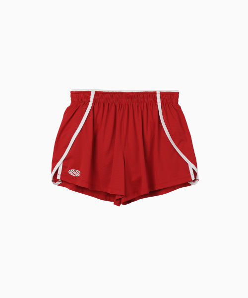 MESH RUNNER SOFT SHORTS - 5 COLORS RED