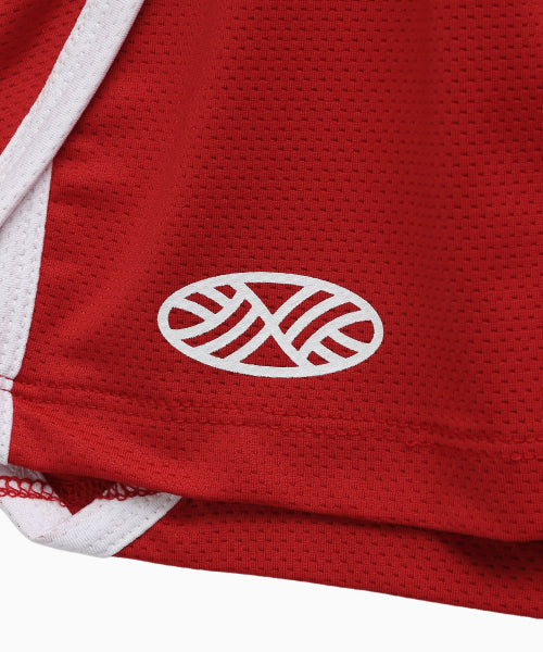 MESH RUNNER SOFT SHORTS - 5 COLORS RED