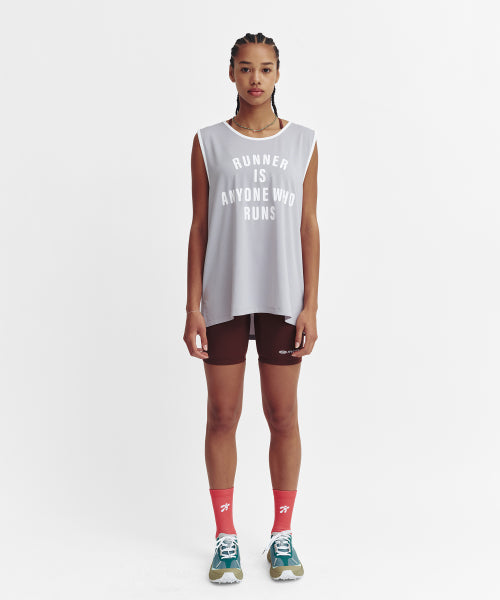 MESH RUNNER CLUB SLEEVELESS TOP - 5 COLORS GREY