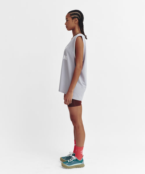 MESH RUNNER CLUB SLEEVELESS TOP - 5 COLORS GREY
