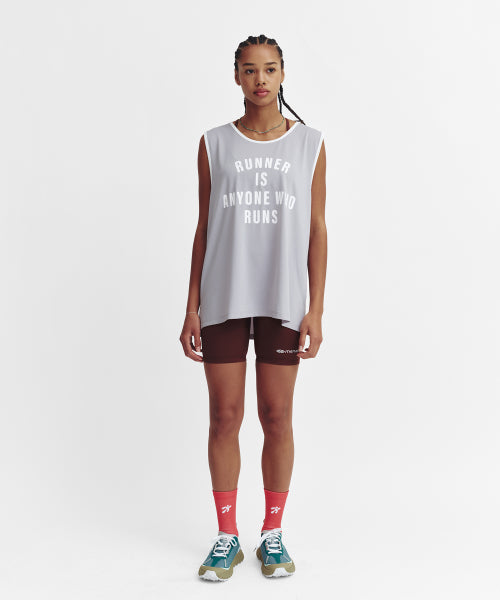 MESH RUNNER CLUB SLEEVELESS TOP - 5 COLORS GREY